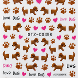 Puppy Love – Dog Nail Art Stickers