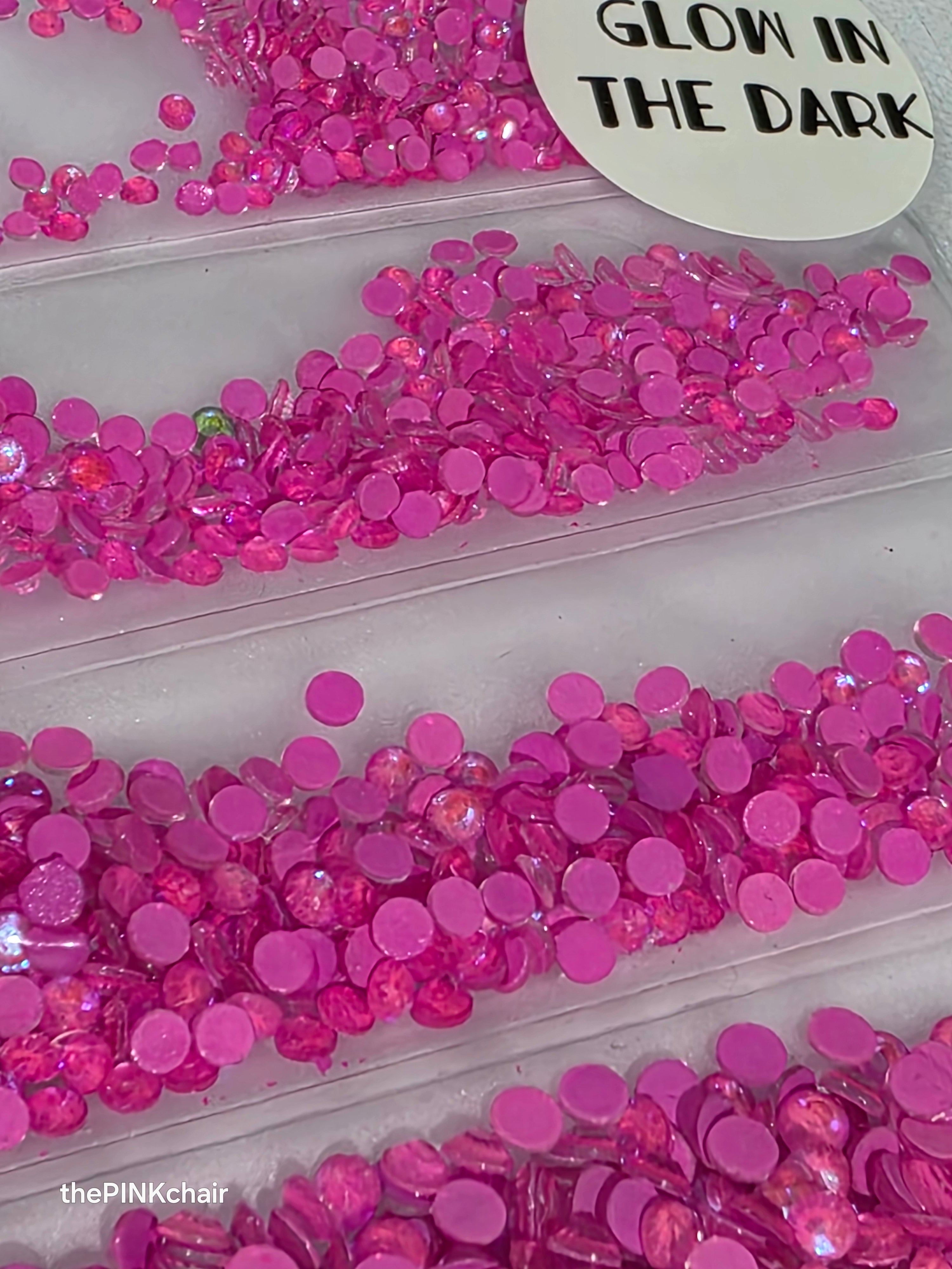 GLOW IN THE DARK Crystals - thePINKchair.ca