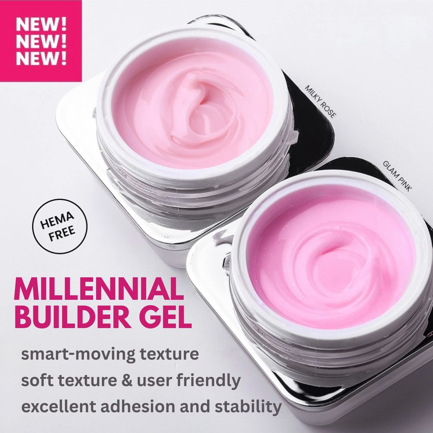 Milky Rose Millennial Builder Gel - thePINKchair.ca