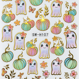 Pretty Little Boo – Halloween Nail Art Stickers