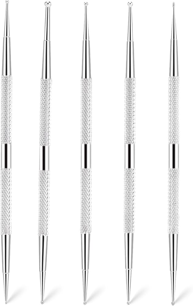 5pc Metal Dotting Tool Set - thePINKchair.ca