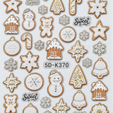 Snowed In – Christmas Nail Art Stickers