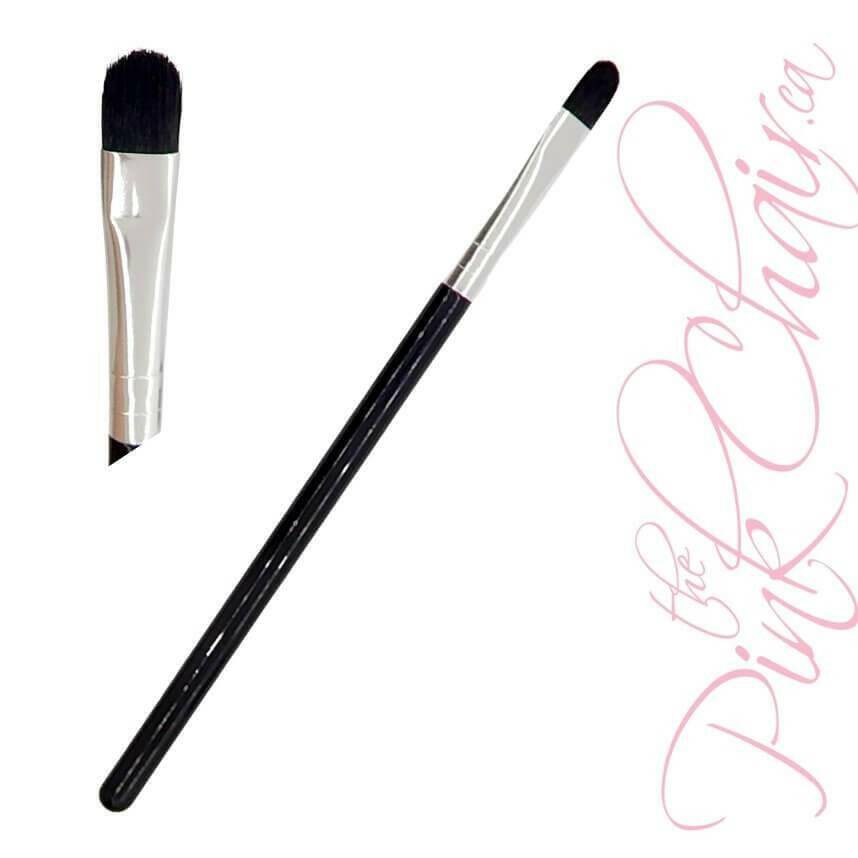 Round Black Brush (w/ Short Handle) by thePINKchair - thePINKchair.ca - Brushes - thePINKchair nail studio