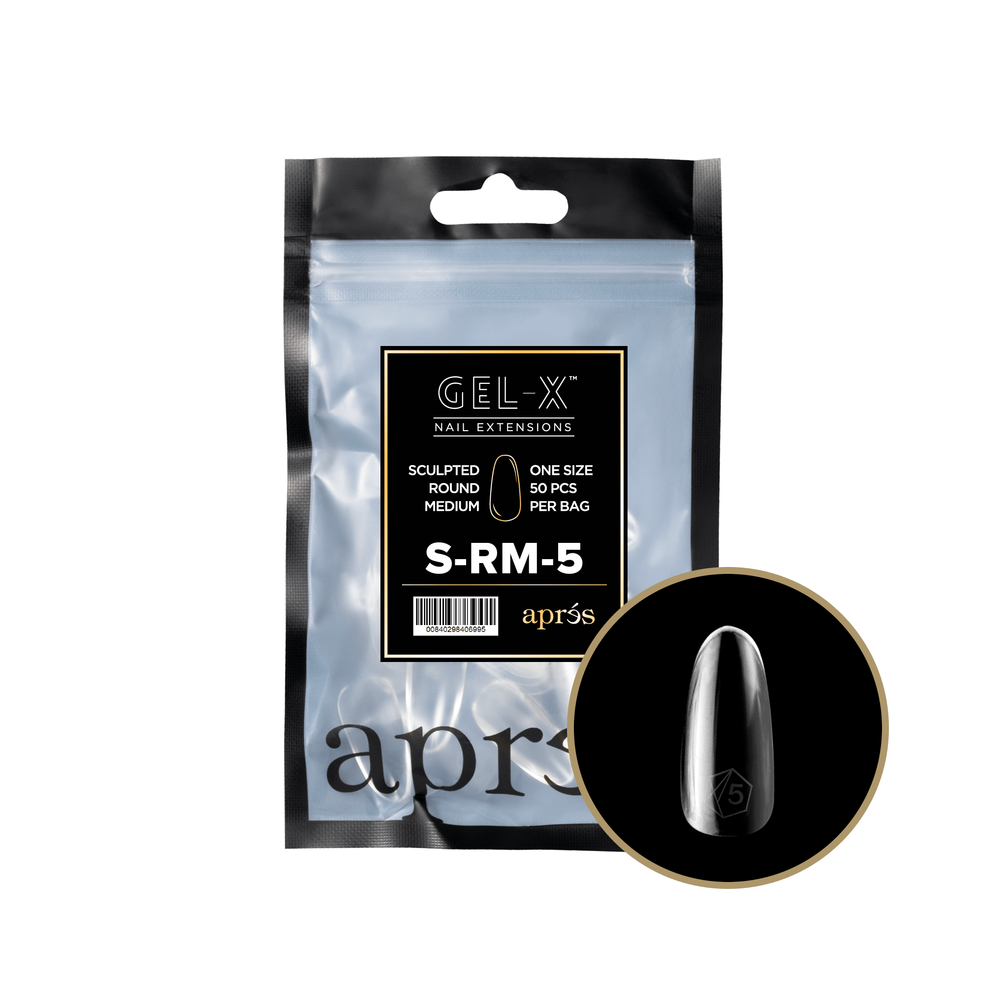 ROUND - SCULPTED - Gel - X Refill (50pcs) - thePINKchair.ca - Tips - Apres