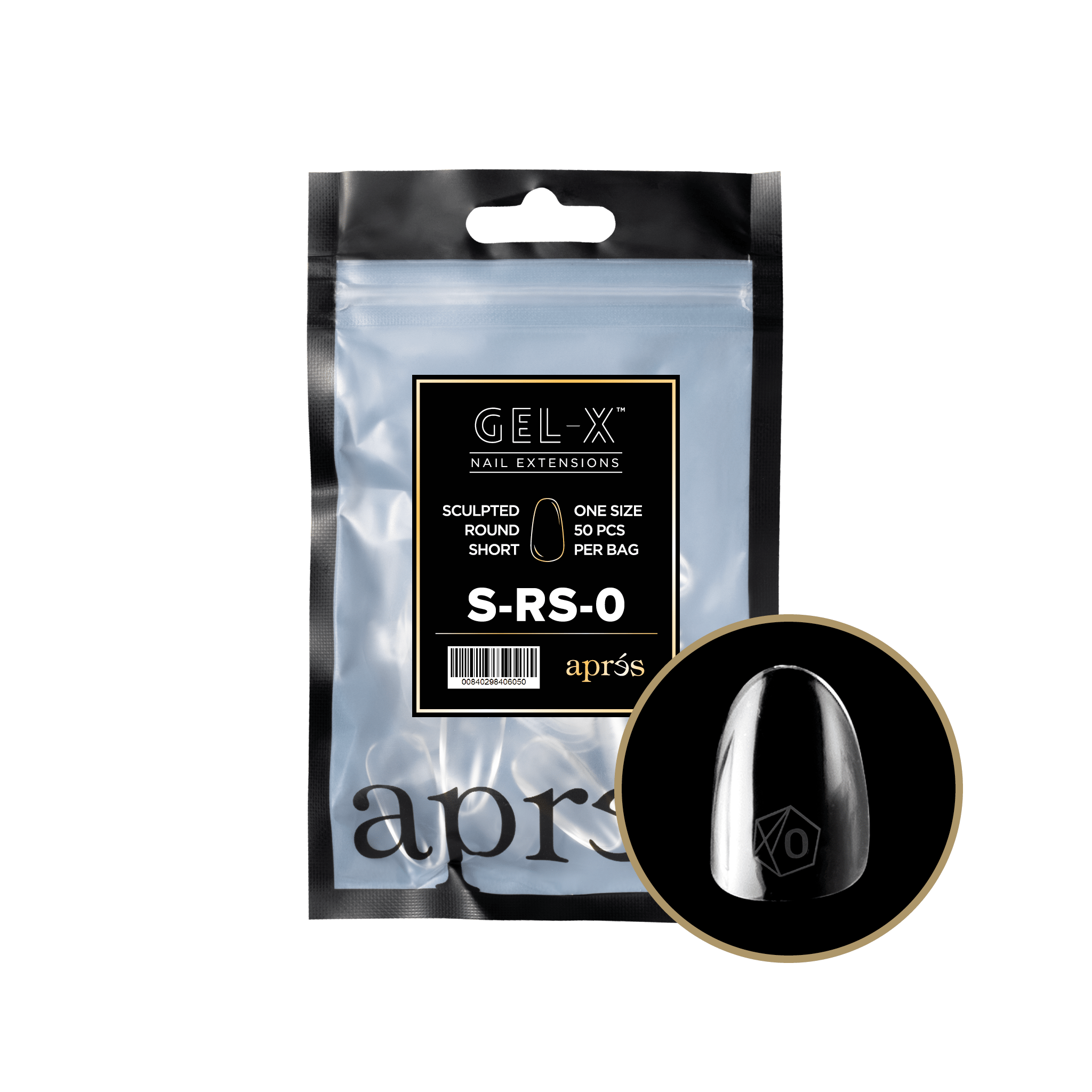 ROUND - SCULPTED - Gel - X Refill (50pcs) - thePINKchair.ca - Tips - Apres
