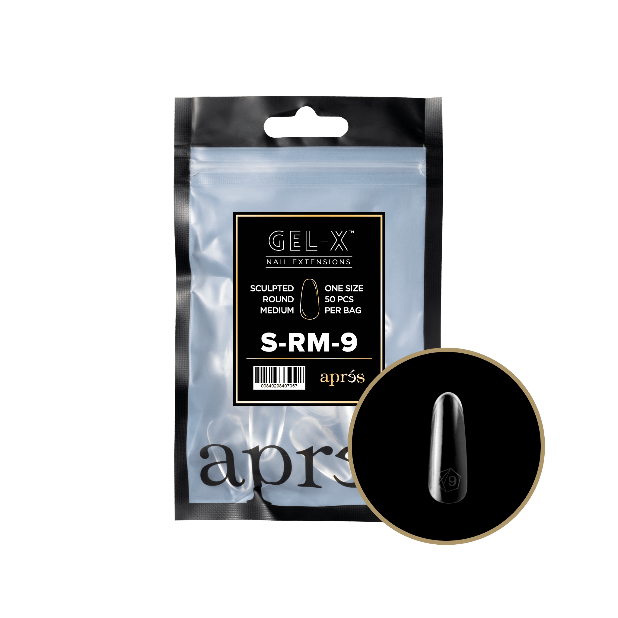 ROUND - SCULPTED - Gel - X Refill (50pcs) - thePINKchair.ca - Tips - Apres