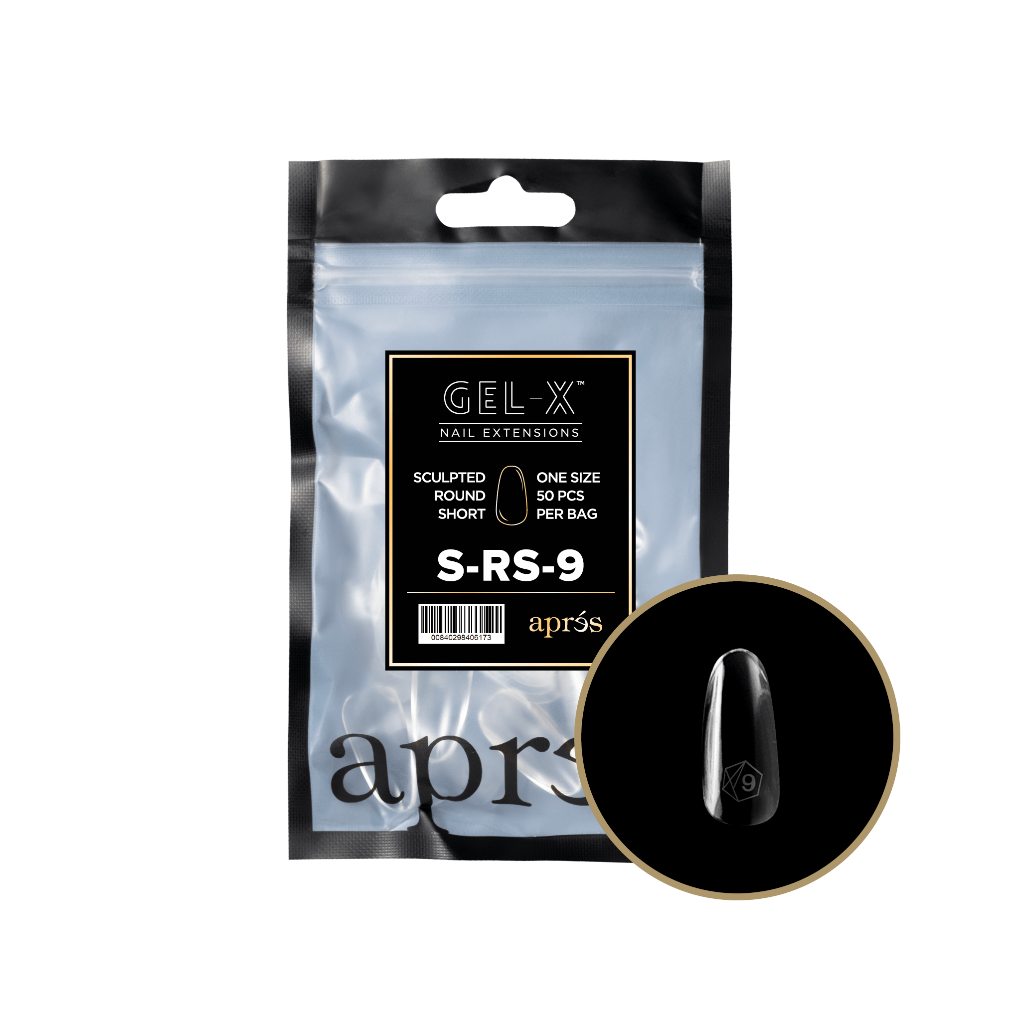 ROUND - SCULPTED - Gel - X Refill (50pcs) - thePINKchair.ca - Tips - Apres