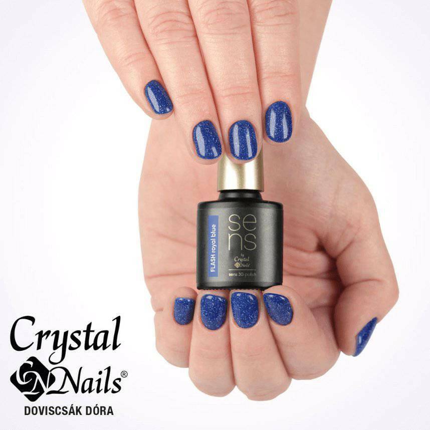 Royal Blue Flash SENS Gel Polish - thePINKchair.ca - Gel Polish - Crystal Nails/Elite Cosmetix USA