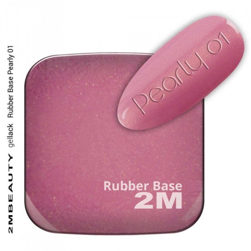 Rubber Base Colour Pearly 01 - thePINKchair.ca - Gel Polish - 2Mbeauty