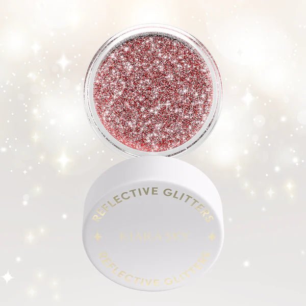 Ruby Stardust - Reflective Glitter - thePINKchair.ca - nail art - Kiara Sky