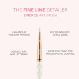 S Liner Nail Art Brush by Kiara Sky