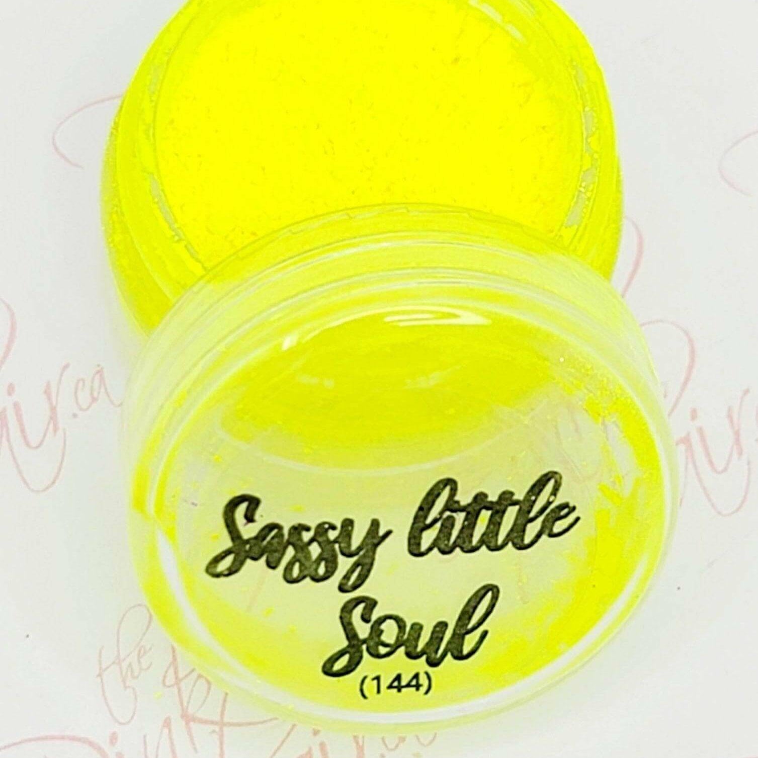 Sassy Little Soul, Pigment by thePINKchair - thePINKchair.ca - Nail Art - thePINKchair nail studio