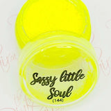 Sassy Little Soul, Pigment by thePINKchair - thePINKchair.ca - Nail Art - thePINKchair nail studio