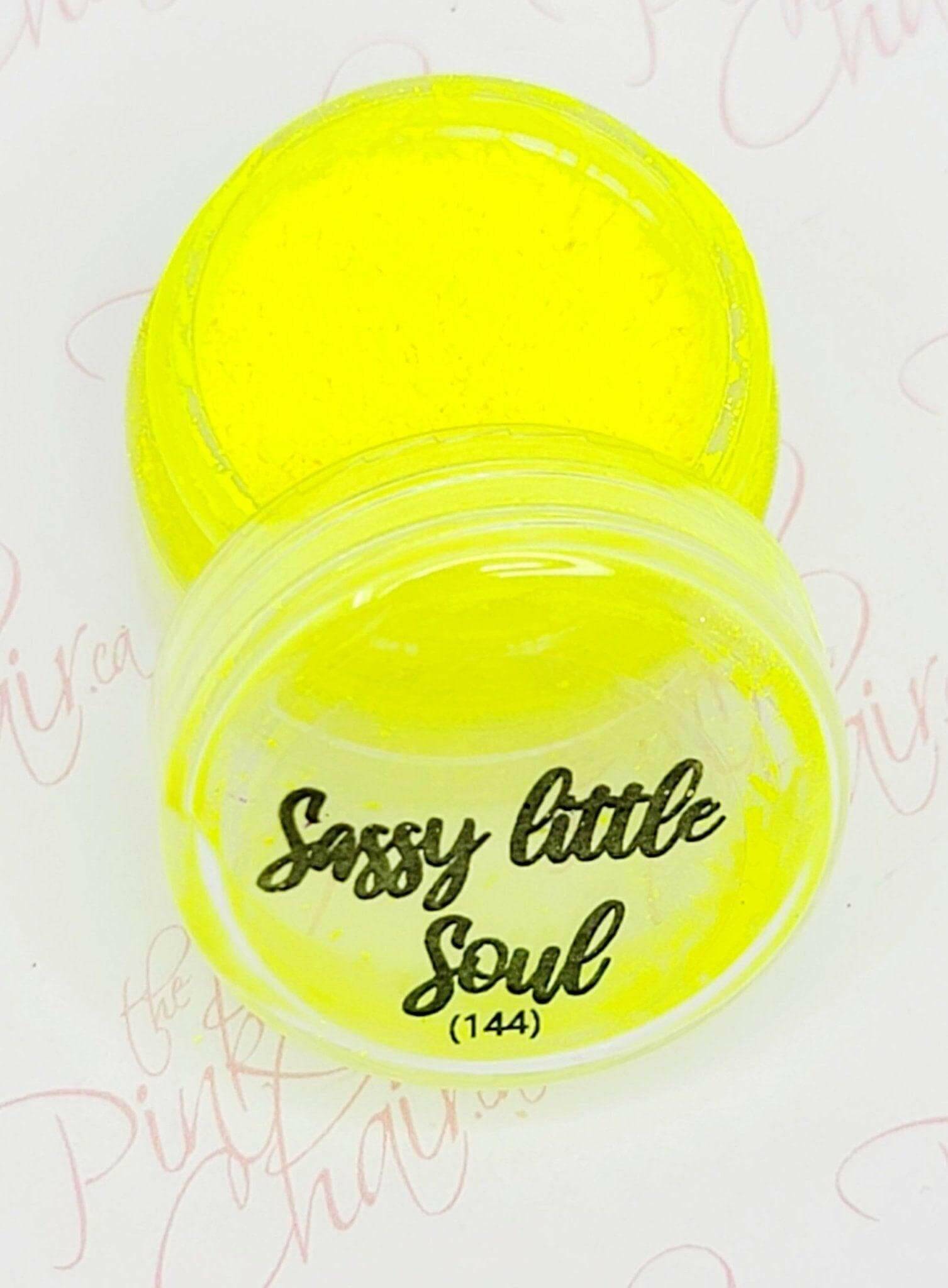 Sassy Little Soul, Pigment by thePINKchair - thePINKchair.ca - Nail Art - thePINKchair nail studio