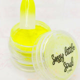 Sassy Little Soul, Pigment by thePINKchair - thePINKchair.ca - Nail Art - thePINKchair nail studio