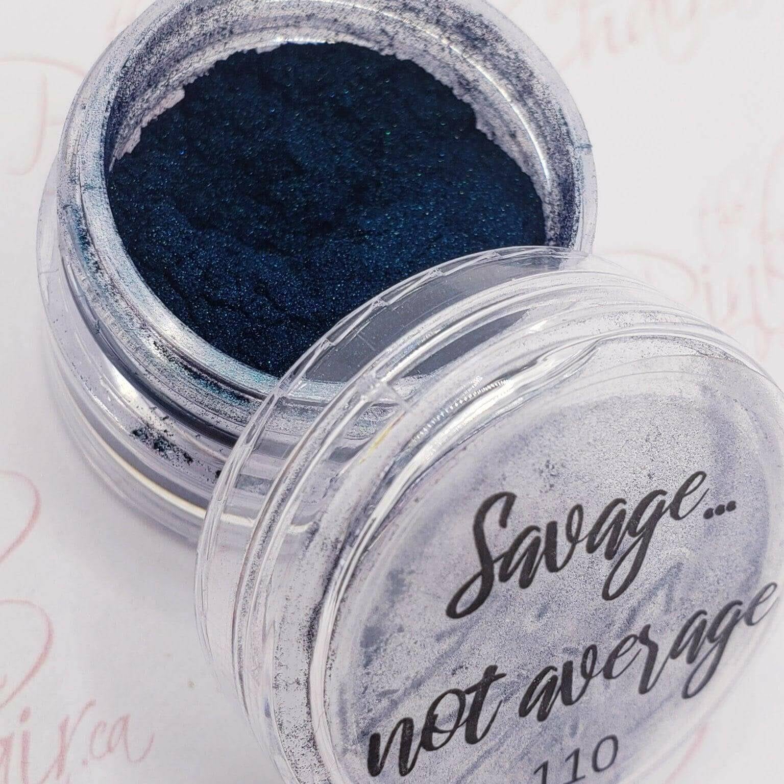 Savage, not Average, Pigment by thePINKchair - thePINKchair.ca - Nail Art - thePINKchair nail studio