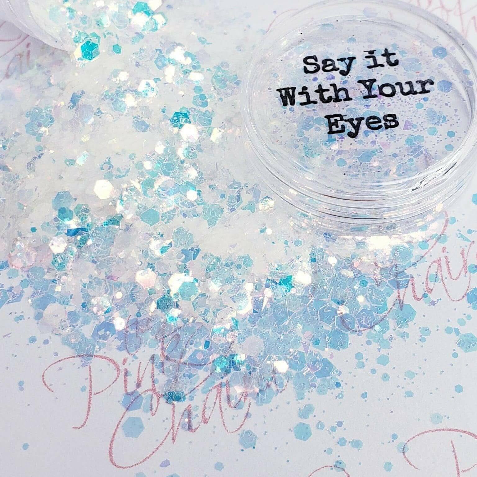 Say it With Your Eyes, Glitter (54) - thePINKchair.ca - Glitter - thePINKchair nail studio
