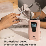 Selene(SC320D) Rechargeable Nail Drill 30,000 RPM - thePINKchair.ca - efile - Melody Susie