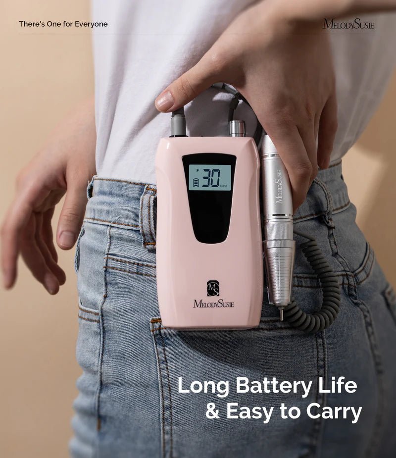 Selene(SC320D) Rechargeable Nail Drill 30,000 RPM - thePINKchair.ca - efile - Melody Susie