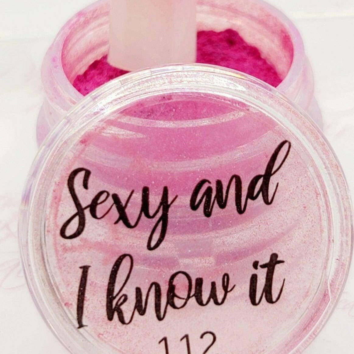 Sexy and I know it, Pigment by thePINKchair - thePINKchair.ca - Nail Art - thePINKchair nail studio