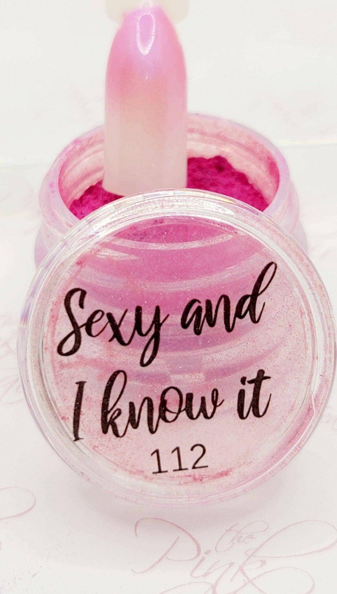 Sexy and I know it, Pigment by thePINKchair - thePINKchair.ca - Nail Art - thePINKchair nail studio