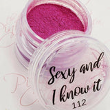 Sexy and I know it, Pigment by thePINKchair - thePINKchair.ca - Nail Art - thePINKchair nail studio