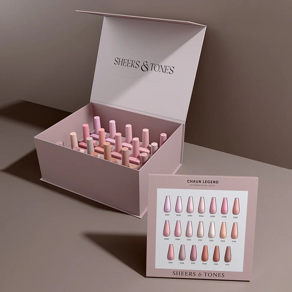 Sheers & Tones Collection - thePINKchair.ca - Gel Polish - Chaun Legend