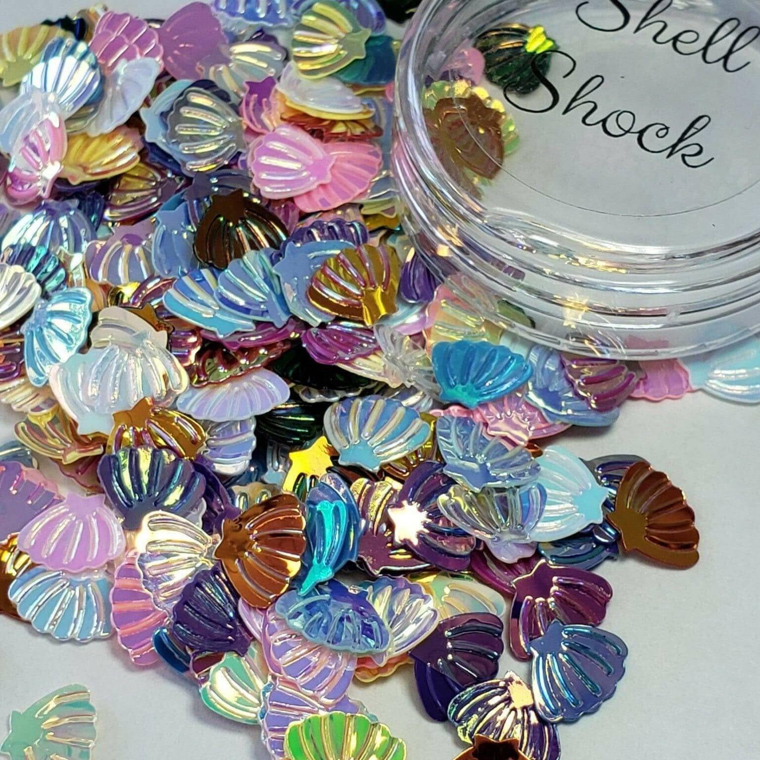 Shell Shock (410) - thePINKchair.ca - Glitter - thePINKchair nail studio