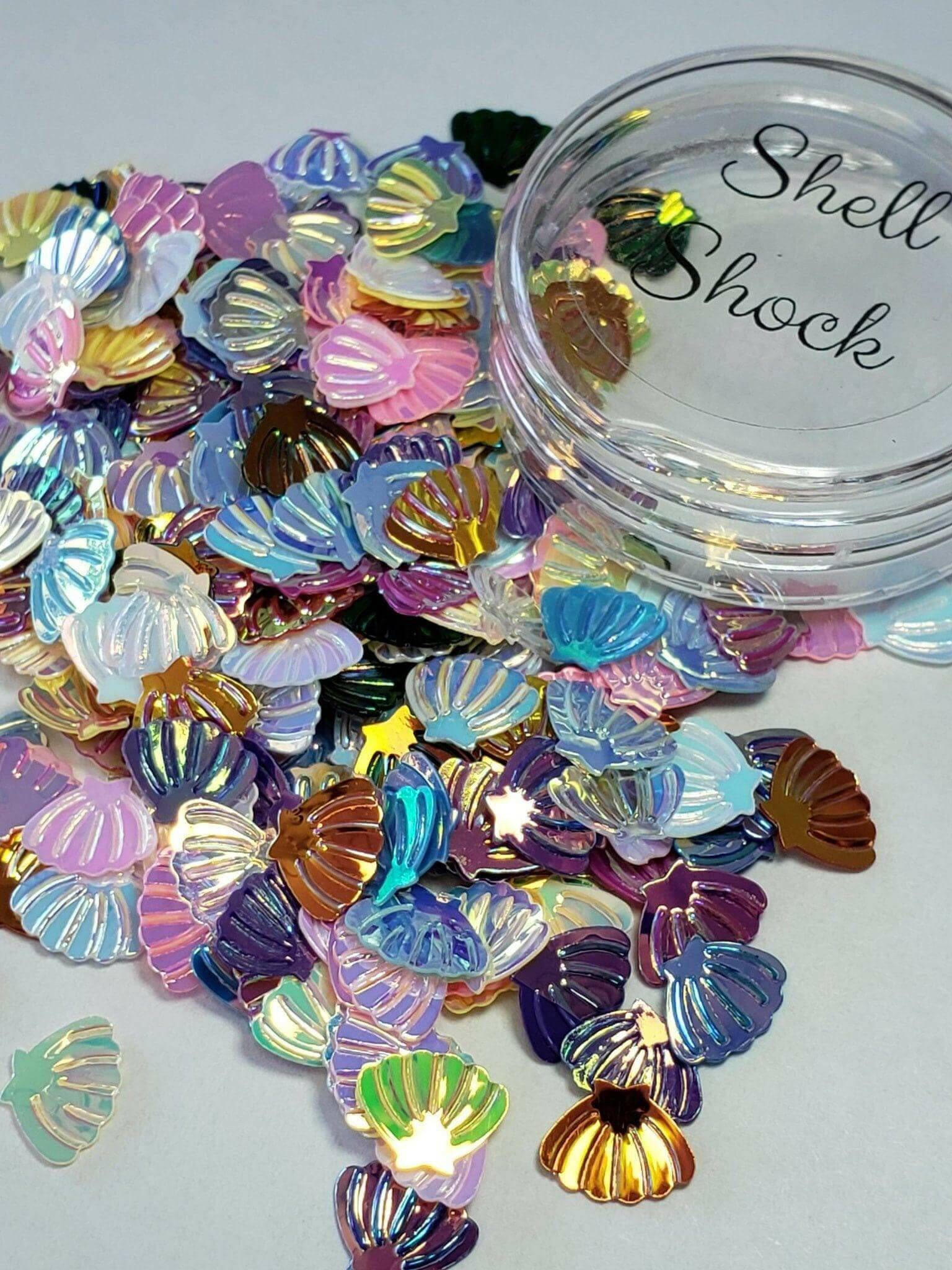 Shell Shock (410) - thePINKchair.ca - Glitter - thePINKchair nail studio