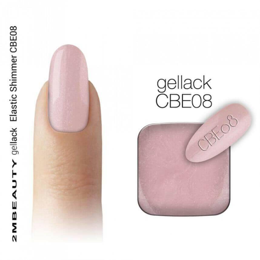 Shimmer Rubber Base 08 (CBE08) - thePINKchair.ca - Gel Polish - 2Mbeauty