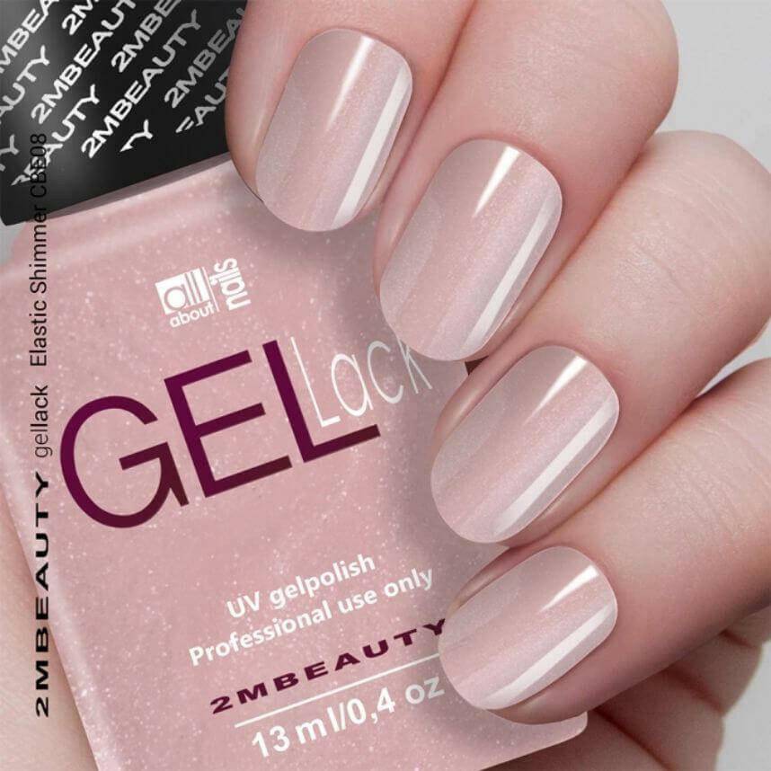Shimmer Rubber Base 08 (CBE08) - thePINKchair.ca - Gel Polish - 2Mbeauty