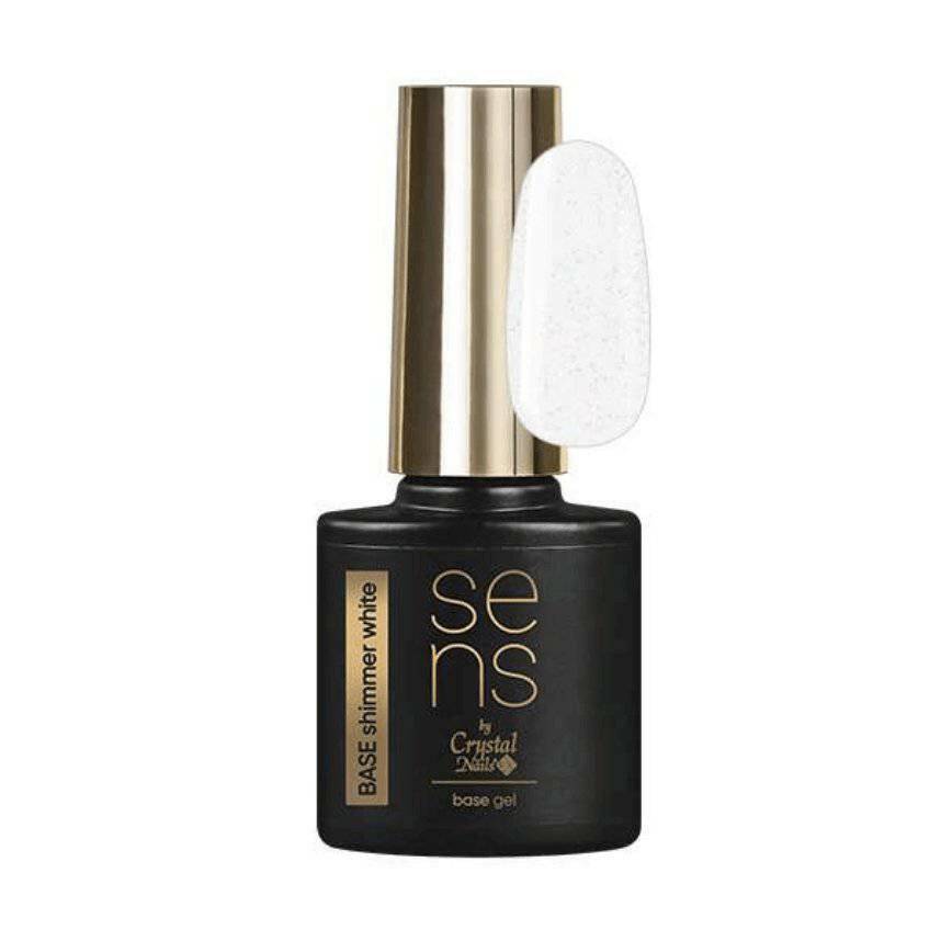 Shimmer White SENS base Gel (10ml) - thePINKchair.ca - Builder Gel - Crystal Nails/Elite Cosmetix USA