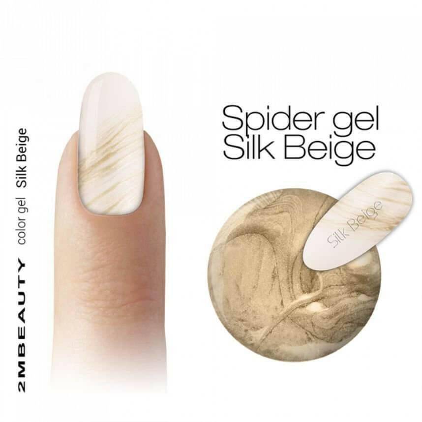 Silk Beige Spider Gel - thePINKchair.ca - Coloured Gel - 2Mbeauty