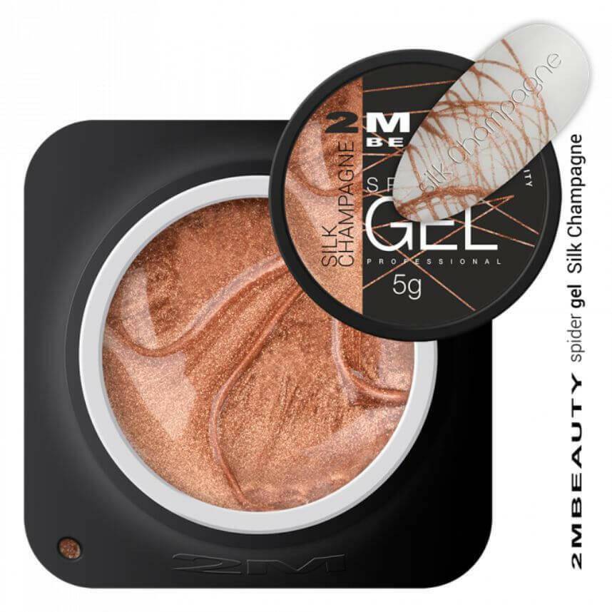 Silk Champagne Spider Gel - thePINKchair.ca - Coloured Gel - 2Mbeauty