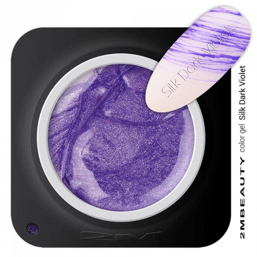 Silk Dark Violet Spider Gel - thePINKchair.ca - Coloured Gel - 2Mbeauty
