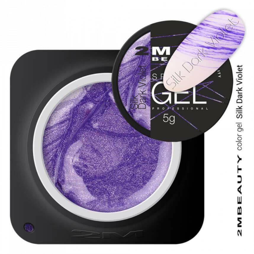 Silk Dark Violet Spider Gel - thePINKchair.ca - Coloured Gel - 2Mbeauty