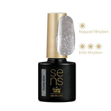 Silver Flash SENS Gel Polish (4ml) by Crystal Nails