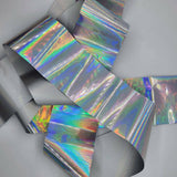 Silver Holo Transfer Foil by thePINKchair - thePINKchair.ca - Nail Art - thePINKchair nail studio