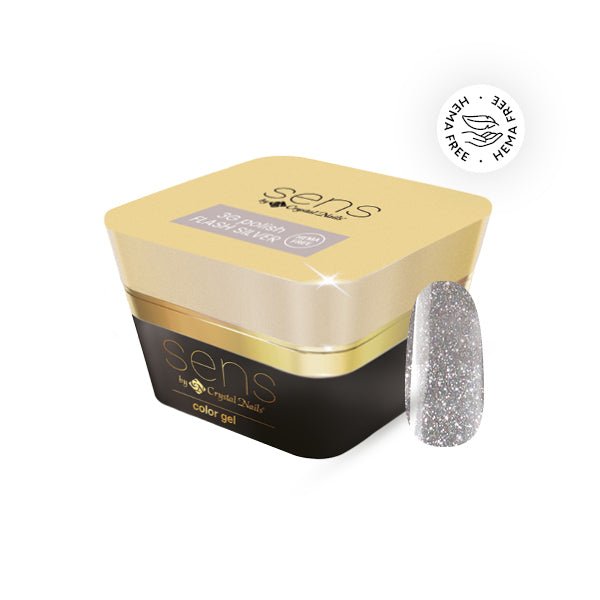 Silver Sens Flash 3G Gel Polish - thePINKchair.ca - Gel Polish - crystal nails