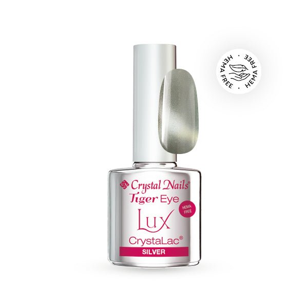 Silver Tiger Eye Luxe - thePINKchair.ca - Gel Polish - Crystal Nails/Elite Cosmetix USA