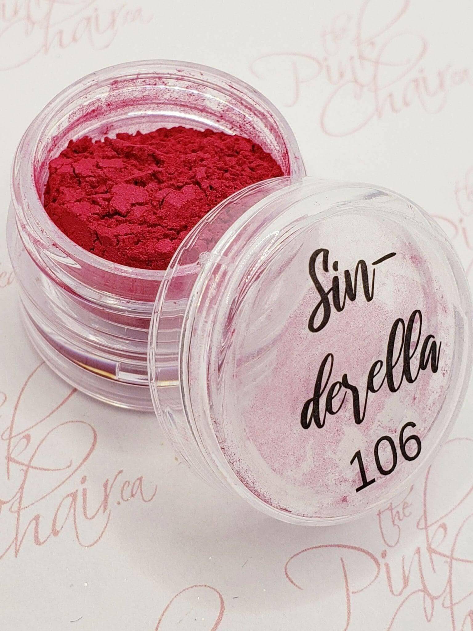 Sin - derella, Pigment by thePINKchair - thePINKchair.ca - Nail Art - thePINKchair nail studio