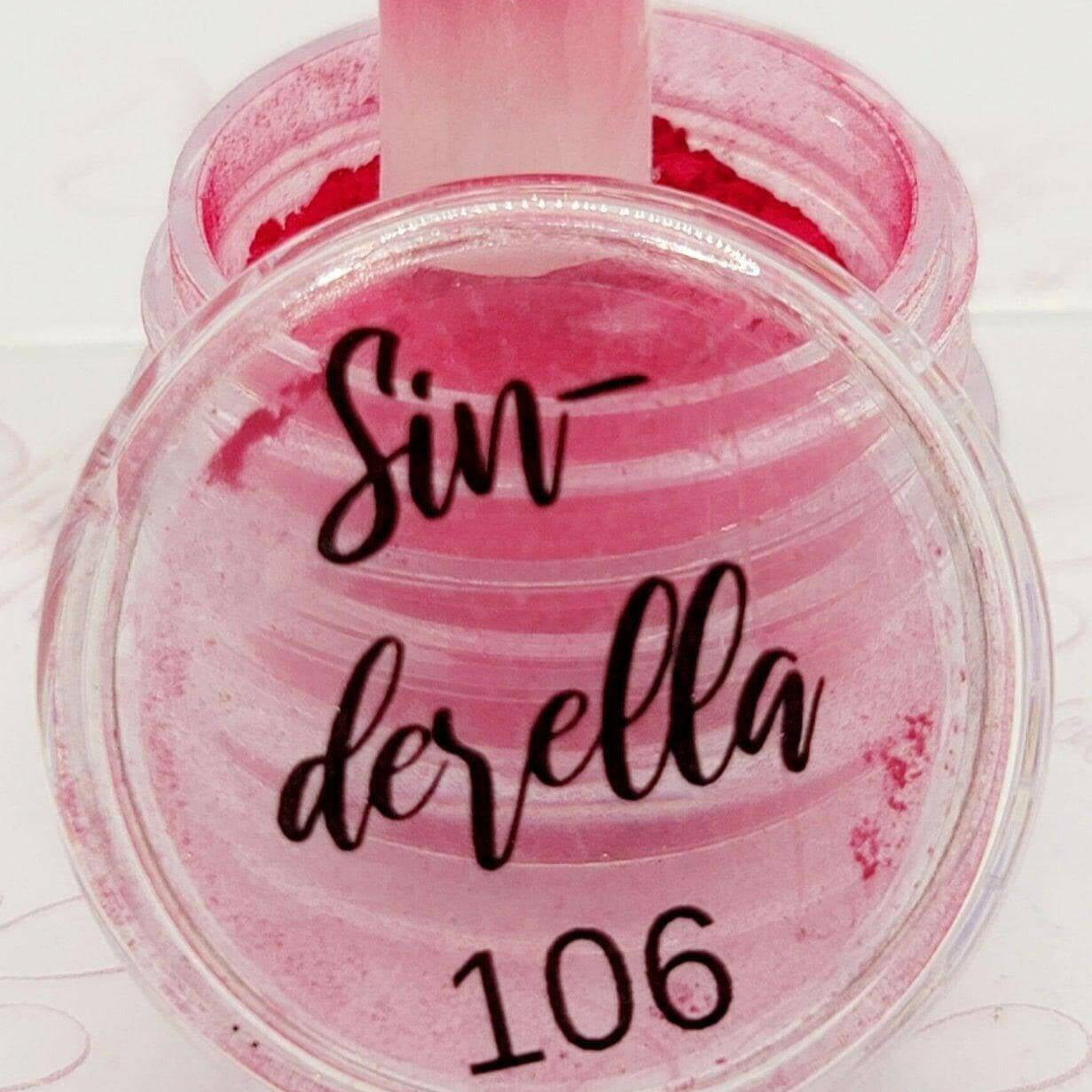 Sin - derella, Pigment by thePINKchair - thePINKchair.ca - Nail Art - thePINKchair nail studio