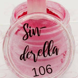 Sin - derella, Pigment by thePINKchair - thePINKchair.ca - Nail Art - thePINKchair nail studio