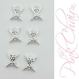 Skulls 2 Metal Nail Art by thePINKchair - thePINKchair.ca - Nail Art Kits & Accessories - thePINKchair nail studio