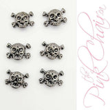 Skulls 9 Metal Nail Art by thePINKchair - thePINKchair.ca - Nail Art Kits & Accessories - thePINKchair nail studio