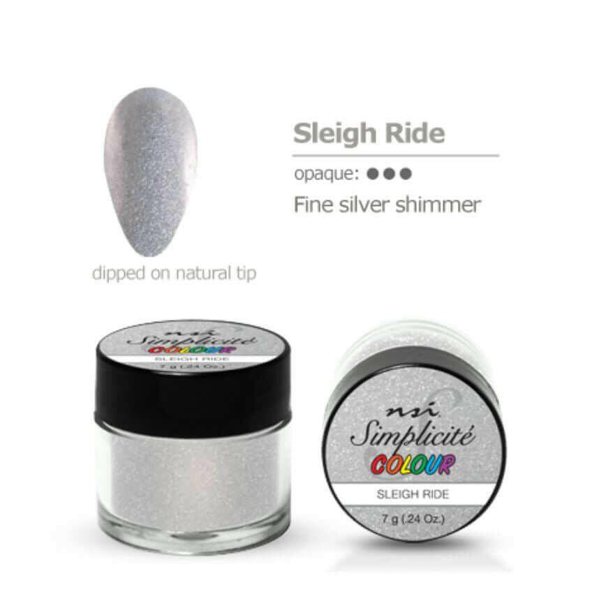 Sleigh Ride Simplicite PolyDip/Acrylic Colour Powder by NSI ...