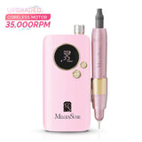 SM200F Plus Rechargeable 35000RPM Nail Drill - thePINKchair.ca - efile - Melody Susie