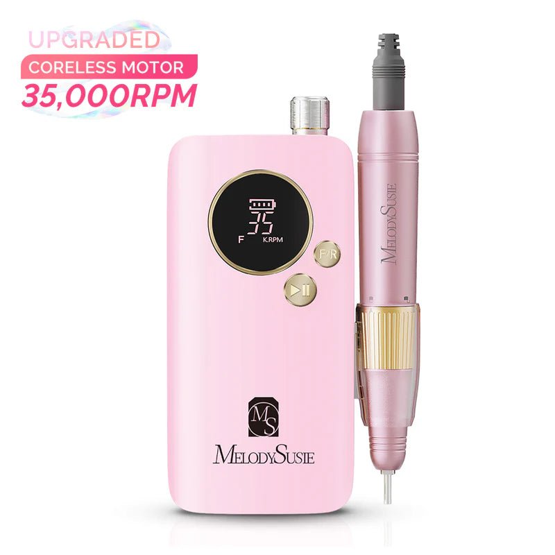 SM200F Plus Rechargeable 35000RPM Nail Drill - thePINKchair.ca - efile - Melody Susie