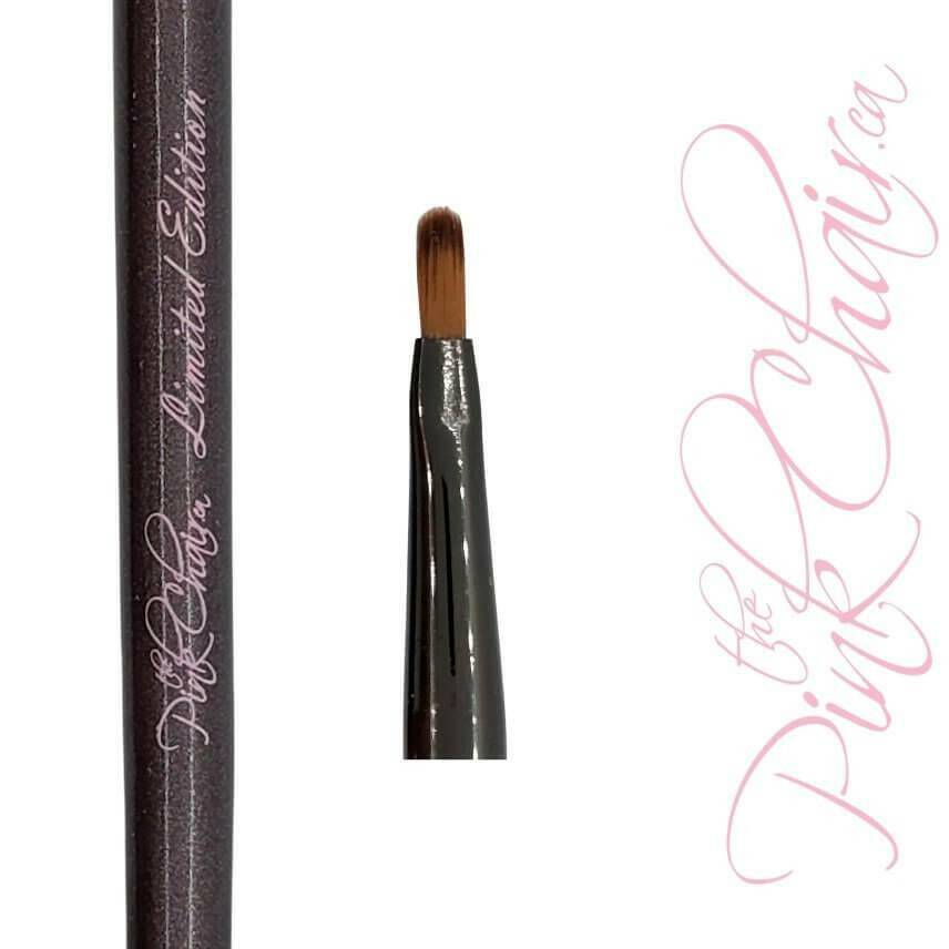 Small Filbert Brush by thePINKchair - thePINKchair.ca - Brushes - thePINKchair nail studio