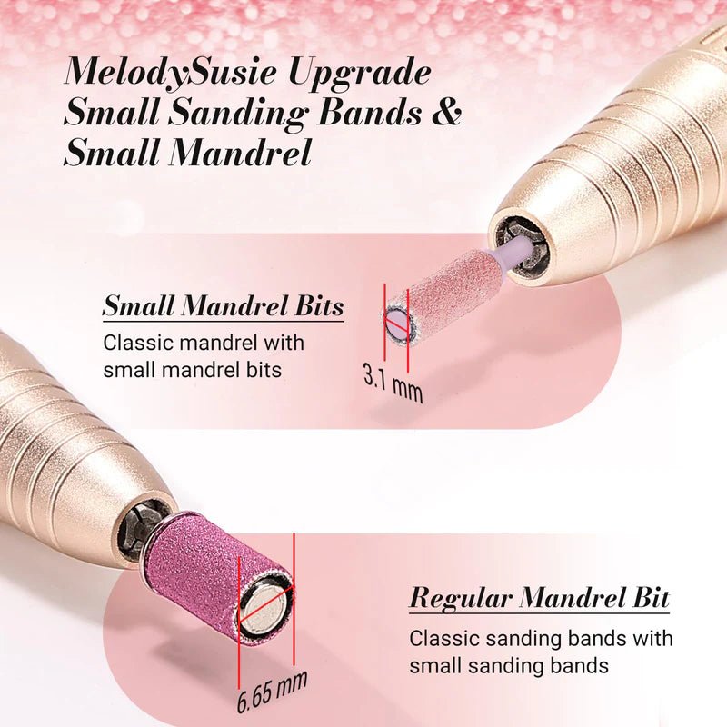 Small Sanding Bands 50pcs - thePINKchair.ca - efile Bit - Melody Susie